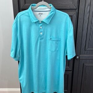 IZOD Men's Aqua Polo Shirt